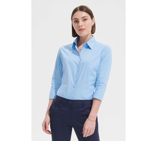 Рубашка женская с рукавом 3/4 Effect 140, черная