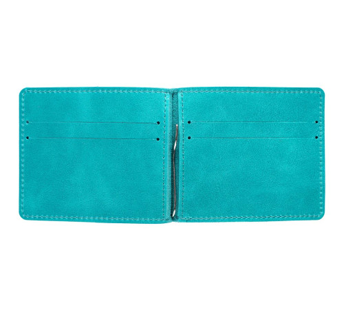 Зажим для купюр Apache, бирюзовый