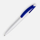 Ручка шариковая Bento, белая с синим