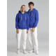 Толстовка на молнии с капюшоном Unit Siverga , ярко-синяя