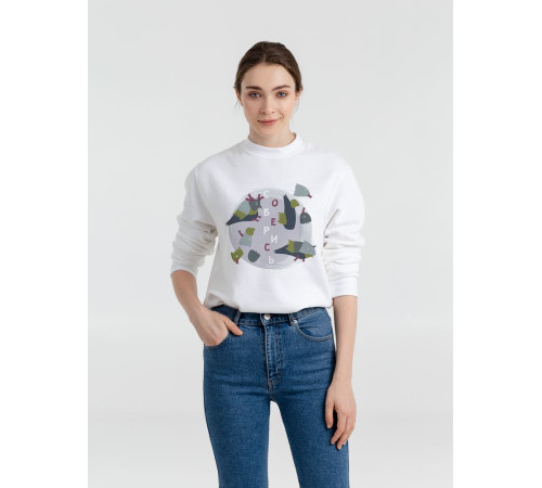 Толстовка «Соберись», белая