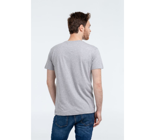 Футболка «Жар-птица», серый меланж