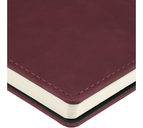 Ежедневник Spring Urban на заказ, недатированный, бордовый
