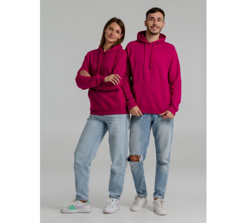 Толстовка с капюшоном Snake II ярко-розовая (фуксия)