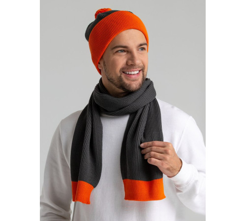 Набор Snappy, темно-серый с оранжевым