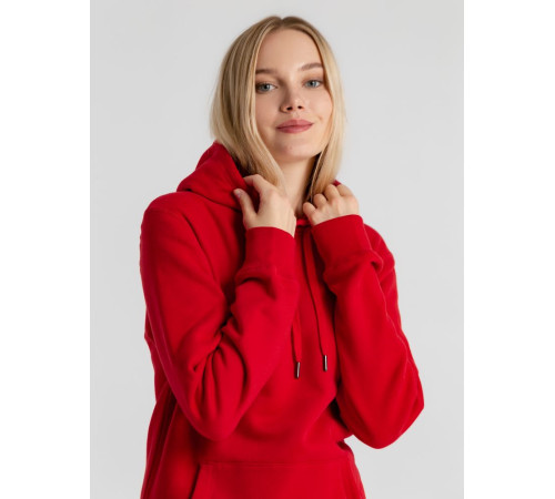 Толстовка с капюшоном унисекс King, красная