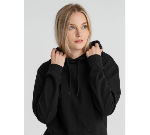 Толстовка с капюшоном унисекс Hoodie, черная