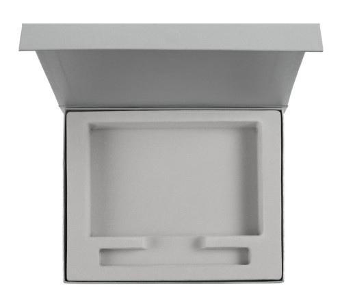 Коробка Rime под блокнот и ручку, серебристая