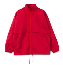 Ветровка из нейлона Surf 210, красная