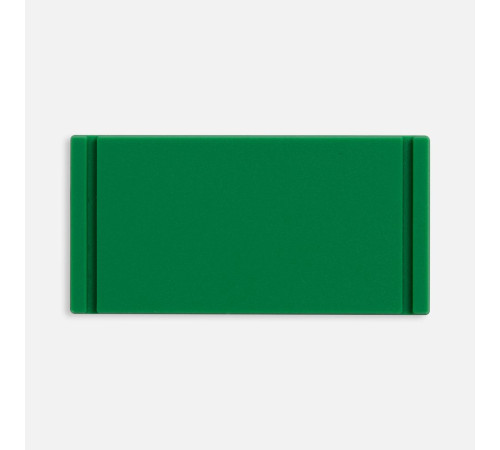 Лейбл из ПВХ Dzeta, XS, зеленый