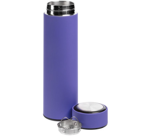 Термос с ситечком Percola, фиолетовый