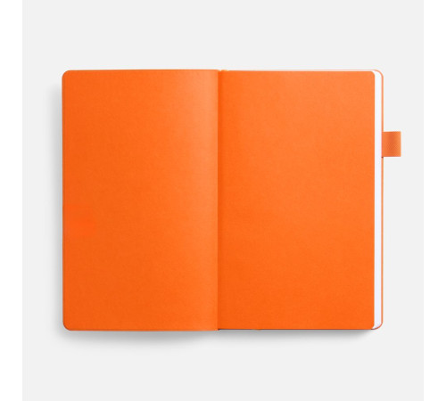 Ежедневник White Shall, недатированный, бело-оранжевый