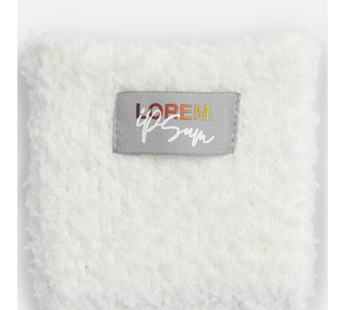 Лейбл тканевый Epsilon, XXS, серый