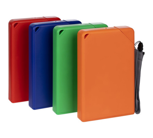 Плоская бутылка для воды Flacon, красная