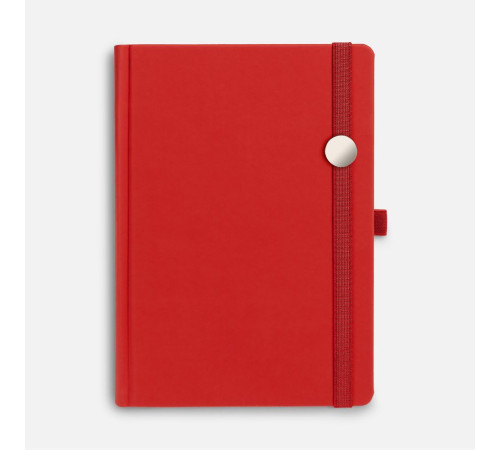 Ежедневник Favor Metal, недатированный, красный