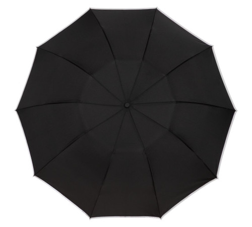 Складной зонт-наоборот Savelight со светоотражающим кантом