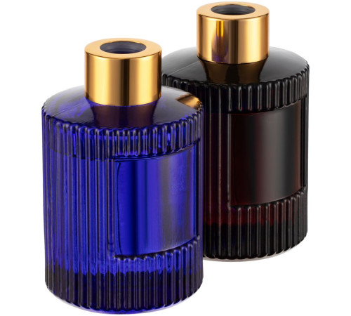 Диффузор ароматический Fragnola, пряная древесина и кардамон, темно-синий