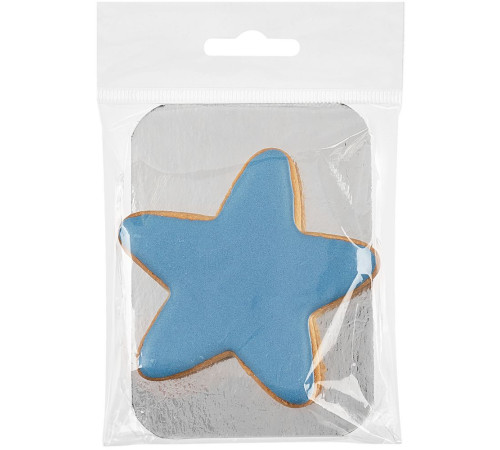Печенье «Звезда», синее