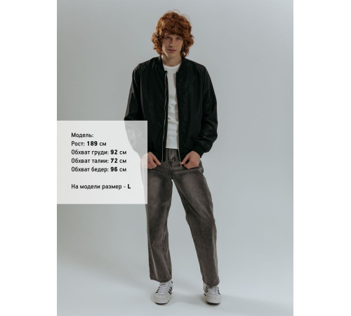 Бомбер Wigton, черный