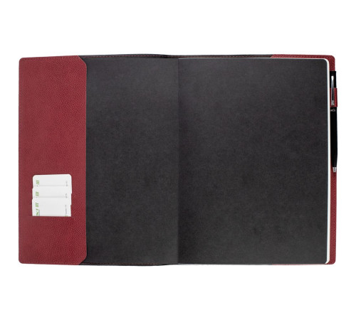 Ежедневник в суперобложке Brave Book, недатированный, красный