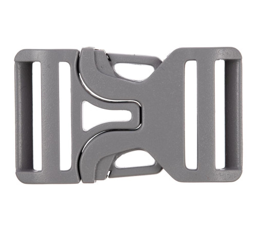 Застежка-пряжка Fibbia, серая