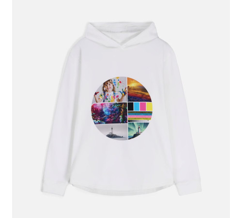 Худи унисекс Morfiss, белое