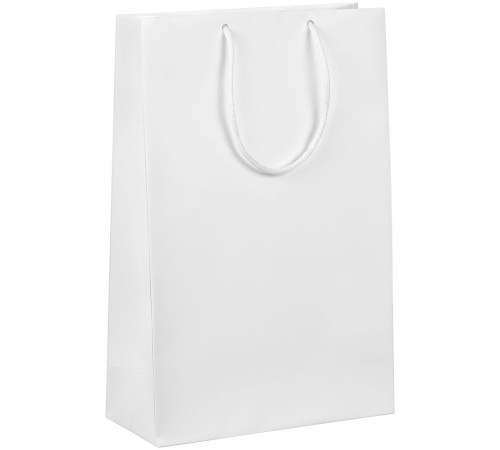 Пакет бумажный с ламинацией Lami L, белый