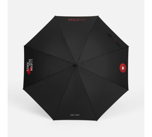 Зонт-трость Rainzee, ver.2, черный