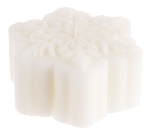 Свеча Snowlight 2, белая, 6 см