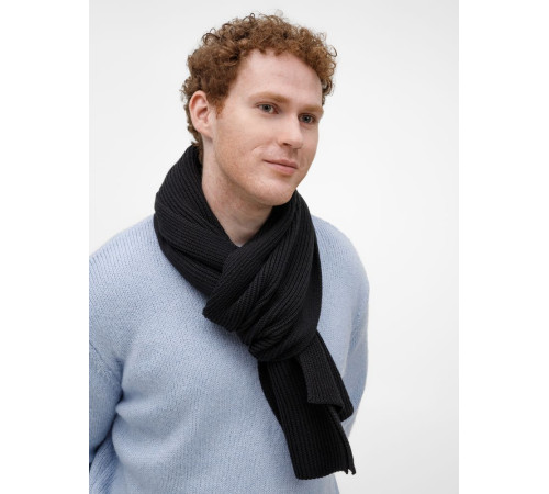 Шарф Nobilis Mono, черный