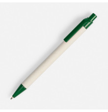 Ручка шариковая MilkMake, зеленая
