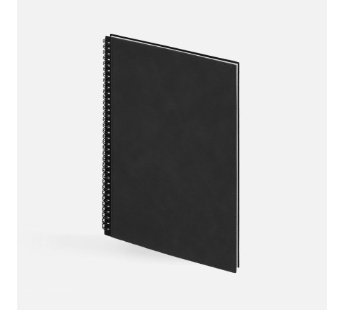 Ежедневник Notera Maxi, недатированный, черный