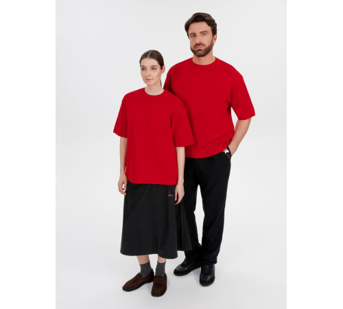 Джемпер с коротким рукавом Siluetti Volumica, красный