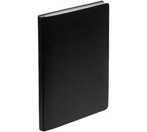 Ежедневник Nebraska Flex, недатированный, черный с серебристым