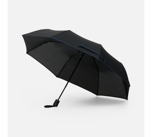 Зонт складной Edgeline, темно-синий