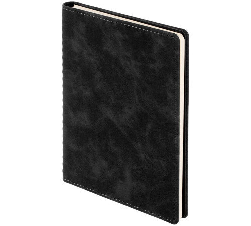 Ежедневник Spring Urban на заказ, недатированный, черный