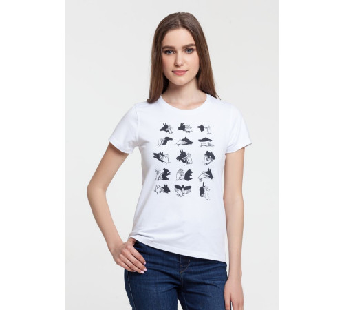 Футболка женская «Неочевидное»