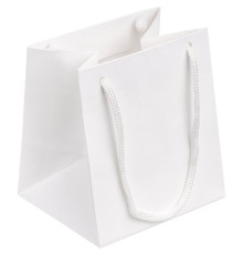 Пакет бумажный под кружку Cupfull, белый