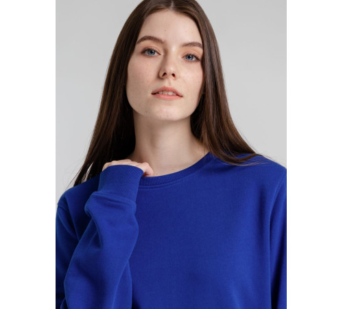 Свитшот унисекс BNC Inspire (Organic), ярко-синий