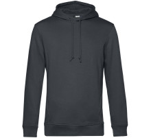 Толстовка с капюшоном унисекс BNC Inspire (Organic), темно-серая