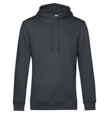 Толстовка с капюшоном унисекс BNC Inspire (Organic), темно-серая