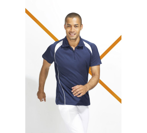 Спортивная рубашка поло Palladium 140 красная с белым