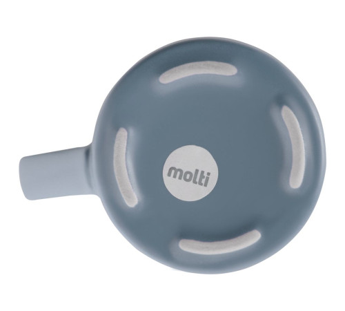 Кружка Modern Bell, матовая, серо-синяя