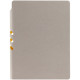 Ежедневник Flexpen, недатированный, серебристо-желтый