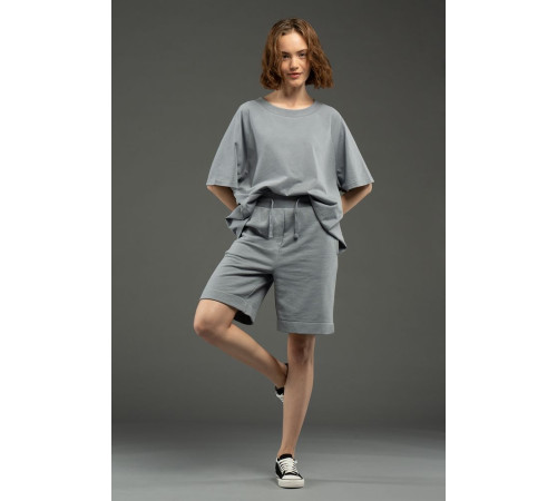 Футболка унисекс оверсайз T2, серая