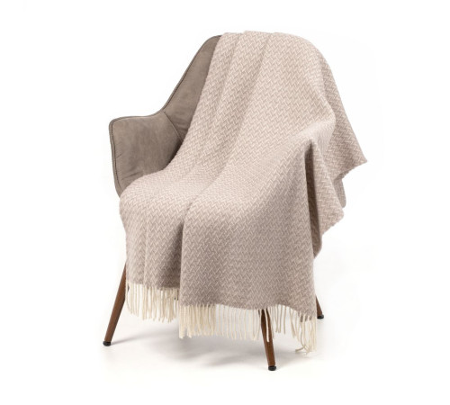 Плед «Селигер», песочный