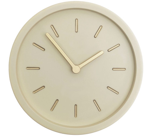 Часы настенные Bronco Jessie, светло-бежевые