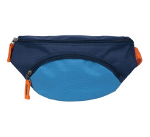 Поясная сумка детская Kiddo, синяя с голубым