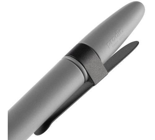 Ручка шариковая Prodir DS5 TSM Metal Clip, серая