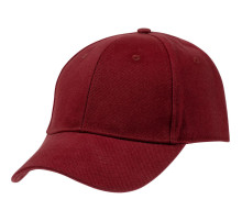 Бейсболка Hillside, бордовая